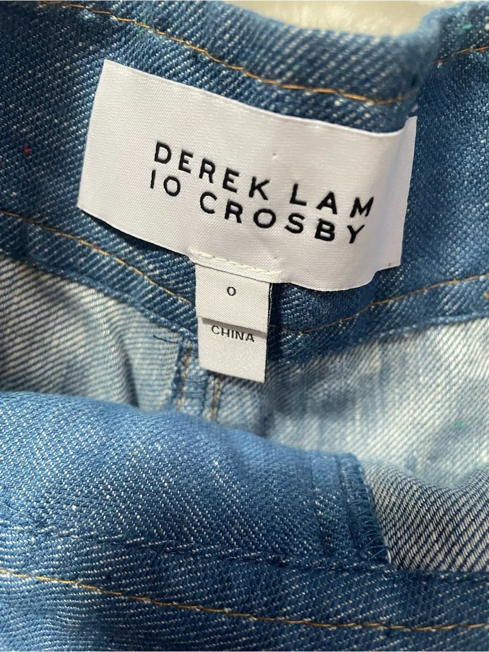 10 Crosby Derek Lam Light Blue Sailor Button High-Waist Shorts - Picture 2 of 16